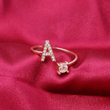 Bague lettre A
