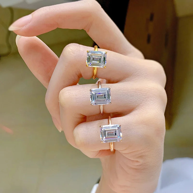bague pierre rectangulaire Le Royaume des Princesses