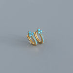 boucle d oreille turquoise