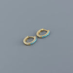 boucle d oreille turquoise