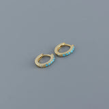 boucle d oreille turquoise