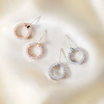 boucle d'oreilles argent