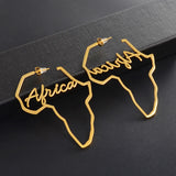 boucle d'oreille africaine