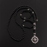 collier pierre homme