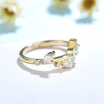 bague en or jaune