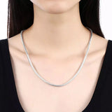 collier hommes argent