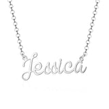 collier argent prenom