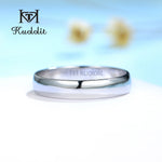 bague homme or blanc