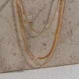 collier en plaqué or femme