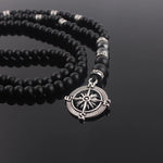 collier pierre homme