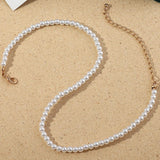 collier ras de cou perle