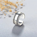 bague argent femme ethnique