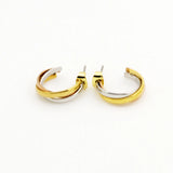 boucles d'oreille 3 ors