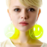 boucle d oreille fluo