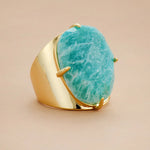 bague amazonite