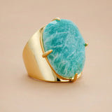 bague amazonite