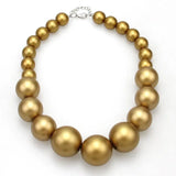 collier grosse perle