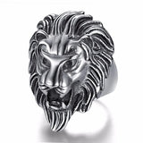 bague lion homme