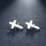 boucle d oreille homme croix