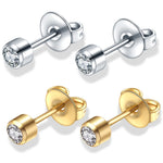 boucles d oreilles acier chirurgical