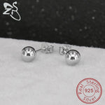 boucles d'oreille boule argent