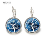 boucles d'oreilles arbre de vie