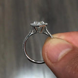 bague marquise femme