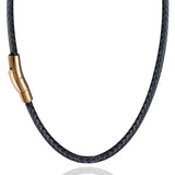 collier cuir homme