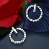 boucle d'oreilles argent