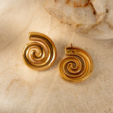 boucle d oreille spirale