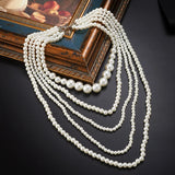 collier avec perle