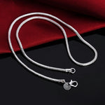 collier hommes argent