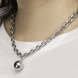 collier grosse maille tendance