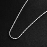 collier homme en argent