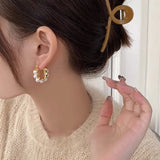 boucles d oreilles perles