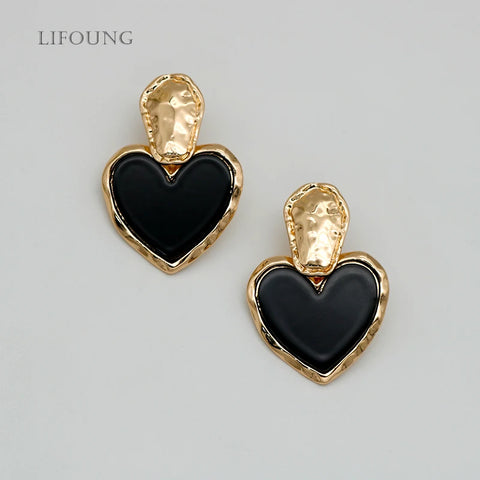 boucles d oreilles coeur