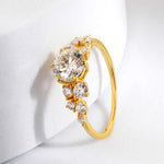 bague diamant or