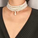 collier en perle pour femme