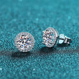 boucle d oreille puce diamant