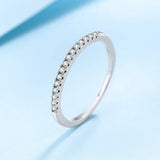 bague 925 or blanc