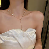 collier long femme