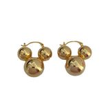 boucles d'oreilles boule