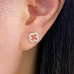 petite boucle d'oreille argent