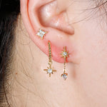 ensemble boucles d'oreilles