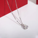 collier or blanc diamant