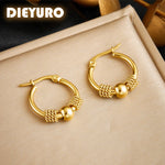 boucle d'oreille dore