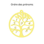 collier arbre de vie prénom