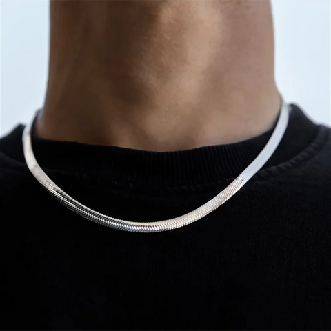 collier chaine homme