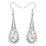 boucles d oreilles argent pendantes