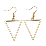 boucle d'oreilles triangle